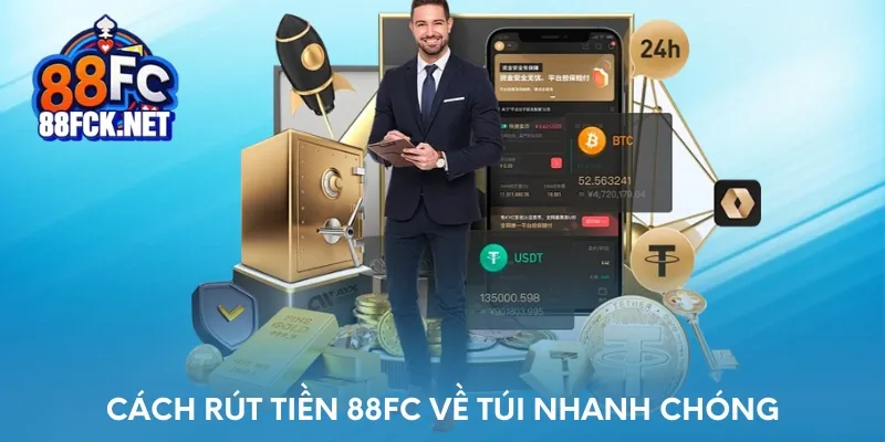 Cách rút tiền về túi nhanh chóng